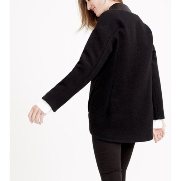 J.Crew Women’s Merino Wool Blazer Jacket – Size XL – Black – Excellent Condition - Picture 1 of 10